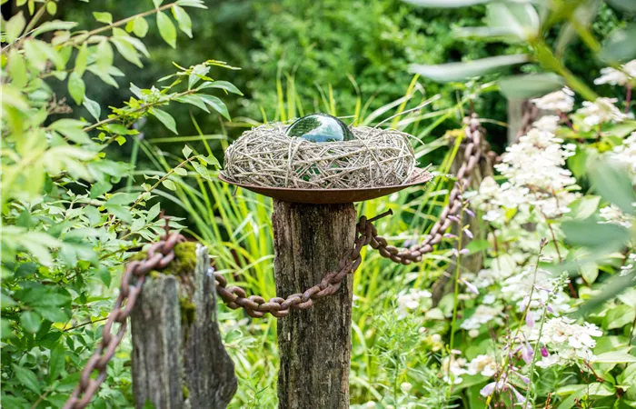 Gartengestaltung mit Dekor – fantasievolle Gartendekoration